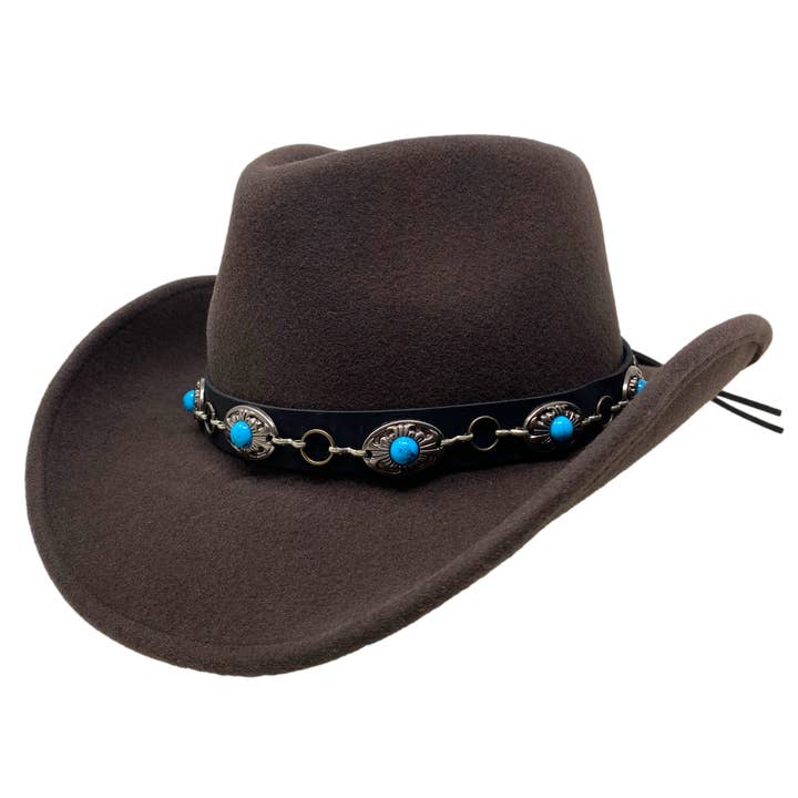 One Fresh Hat - Wholesale Cowboy Hat - Women's - Dreamcatcher Wool Cowgirl Hat5