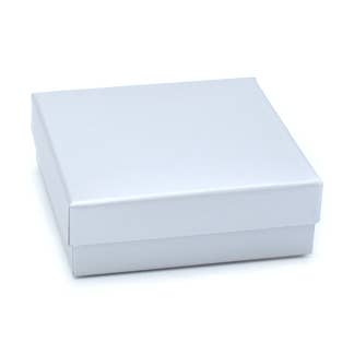 Colar/Pulseira Caixa. 9x9x3cm. Cinzento Prateado Cinzento Claro por atacado de Inca UK