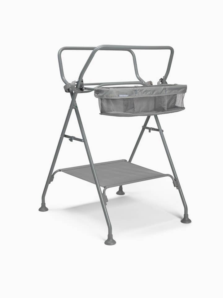 Twistshake Badewannenständer Easy-Click Pastellgrau für den Großhandel von Twistshake