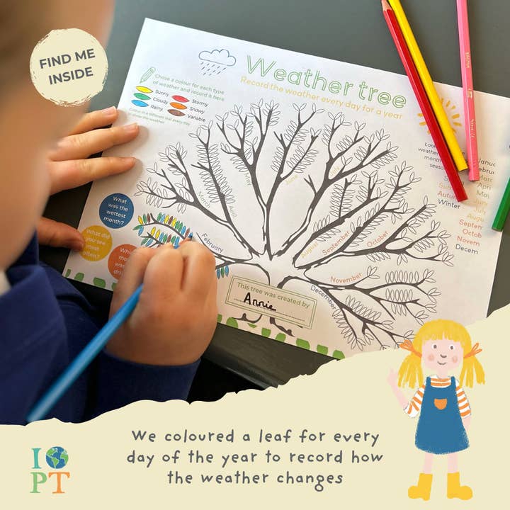 It’s Our Planet Too – wholesale DIY craft kit – Child – CHILDREN'S ECO ACTIVITY BOX - Wild weather12