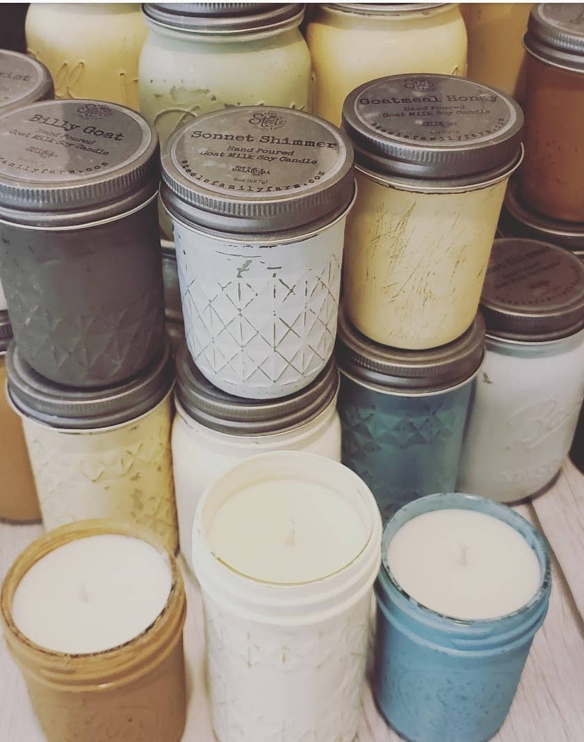 Steele Family Farm - Wholesale Jar/Filled Candle - Farmhouse Candles- Rustic11