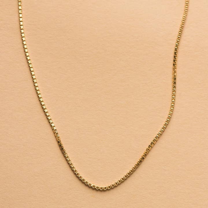 Everly Made - Wholesale Link & Chain Necklace - Avery Box Chain