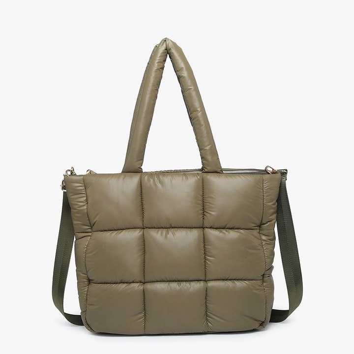 Jen & Co. - Wholesale Shoulder Bag - Women's - M2355 Kiersten Puffer Hobo w/ Strap
