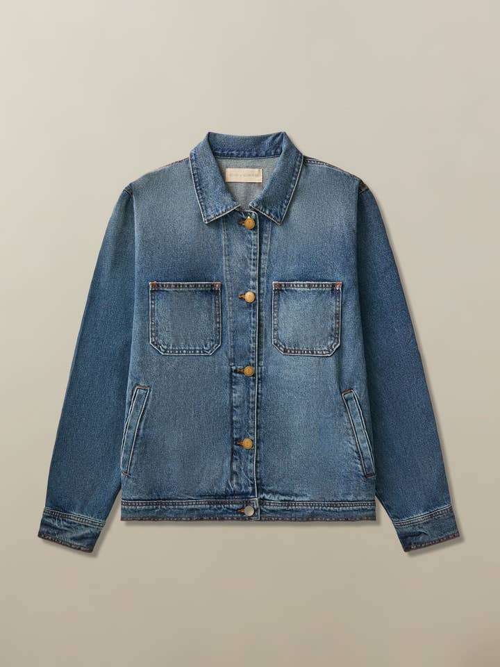 Men's Cody Japanese Denim Jacket - Final Sale for wholesale by Road to Nowhere Clothing