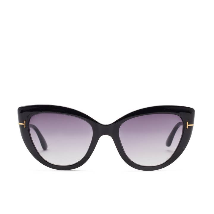 ARETHA ZWART. Zonnebril voor wholesale door Minue Opticians