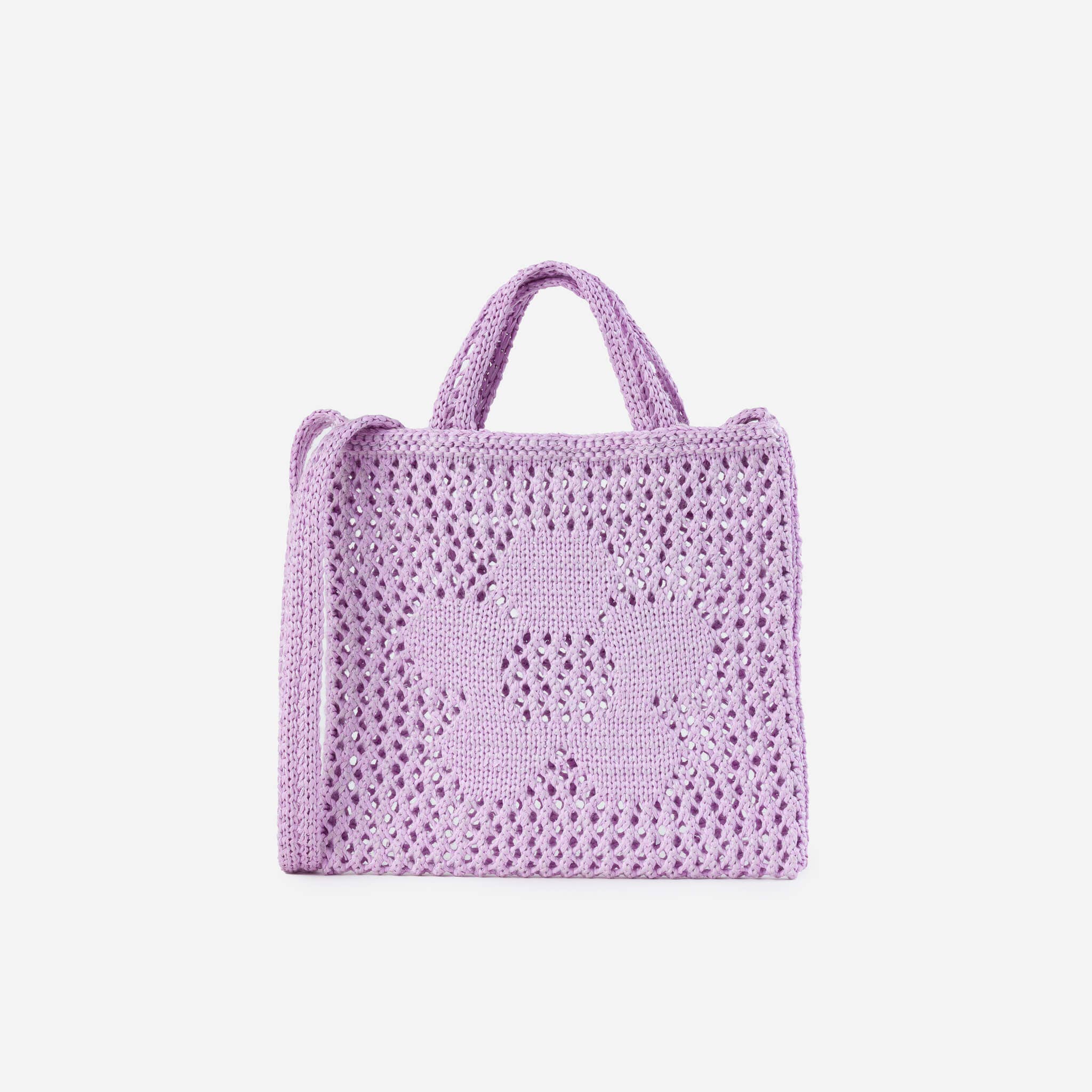 VERLOOP | knits - Wholesale Tote Bag - Women's - Flower Mini Raffia Tote3