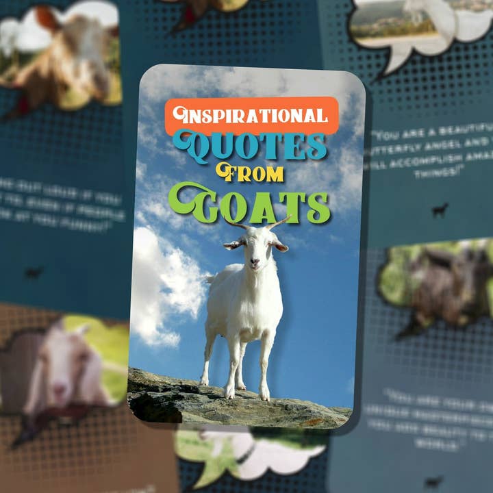 Ibiza Tarot USA - Wholesale Stationery/notecard set - Inspirational Quotes from Goats - Inspirational cards5