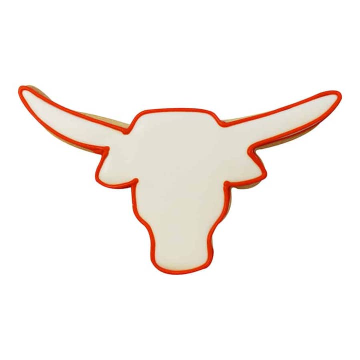 R&M International - Wholesale Cookie Cutter - Longhorn Cookie Cutter (6")1