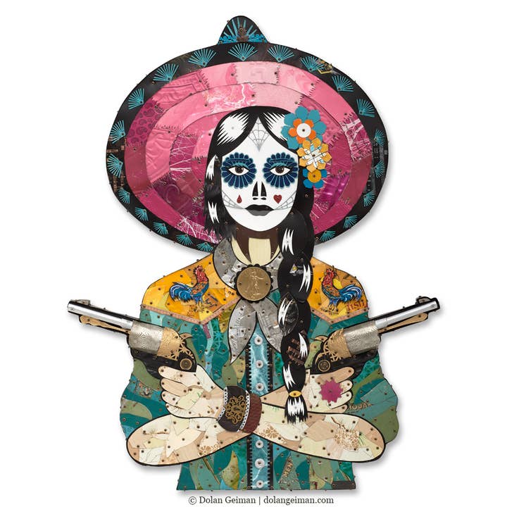 Dolan Geiman - Wholesale Wall Accent - Wall Decor | Mexican Wall Art | PINK LIBRA