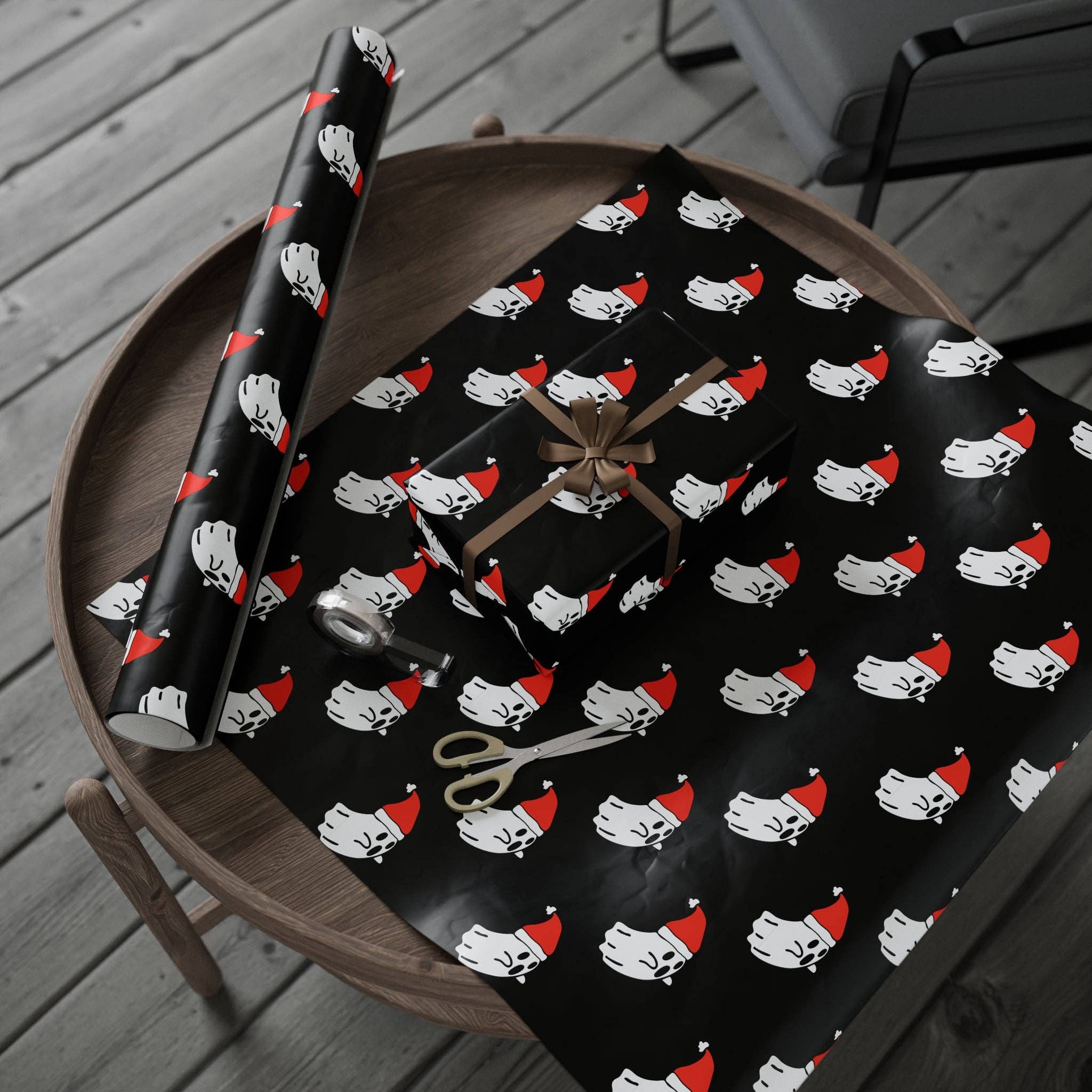 Goth Cloth Co. - Wholesale Flat Wrap - Silent Fright Gift Wrap5