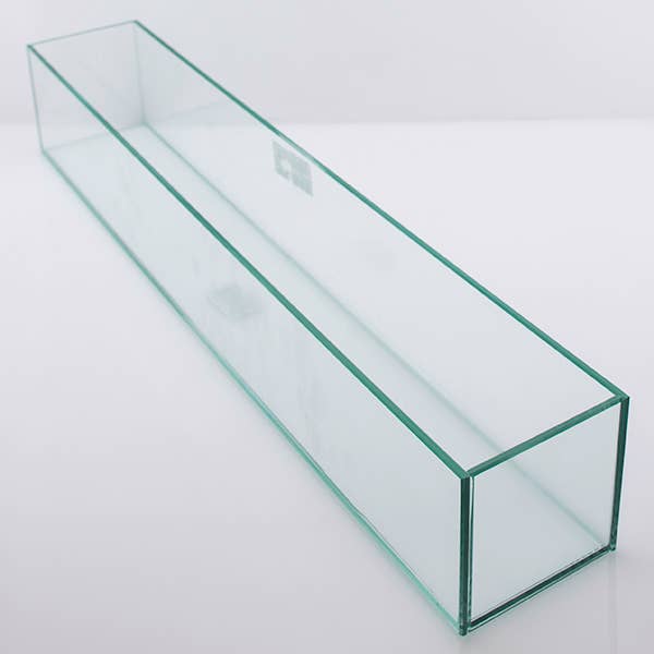 Clear Rectangle Glass Vase (VRC4448) for wholesale by Vasesource