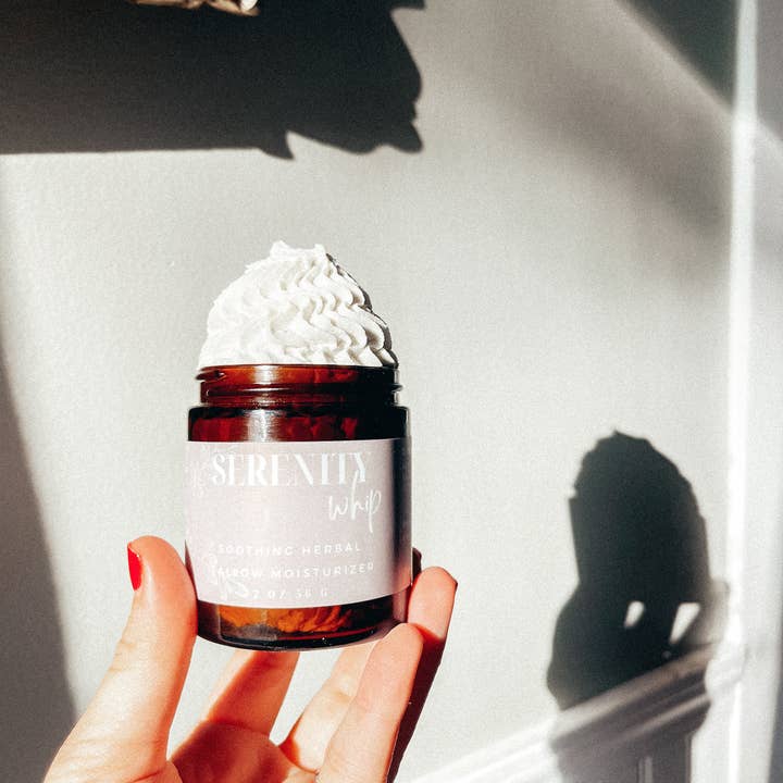 Serenity Whip - Herbal/EO free, Lavender, Anti-Inflammatory for wholesale by Bare Naturals Skincare