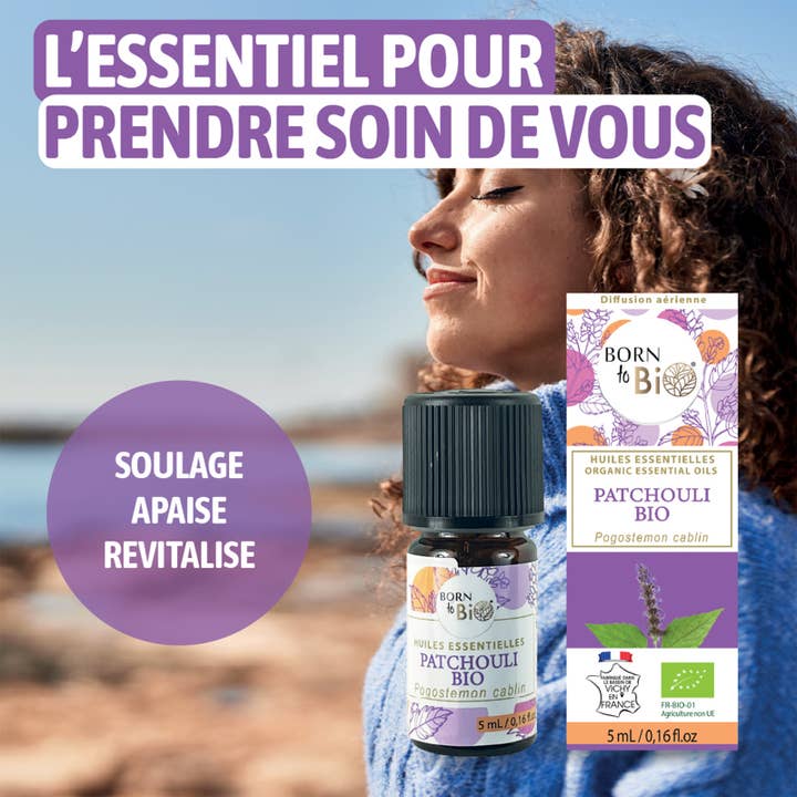 Les Laboratoires Bio Seasons - Vente Huile essentielle - HUILE ESSENTIELLE PATCHOULI BIO 5 ML