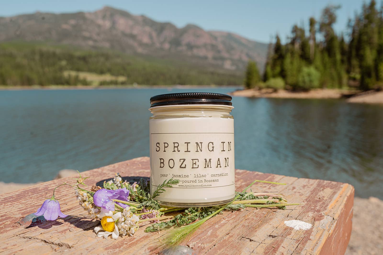 Hyalite & Co - Vendita all'ingrosso Candela in vasetto - Primavera a Bozeman