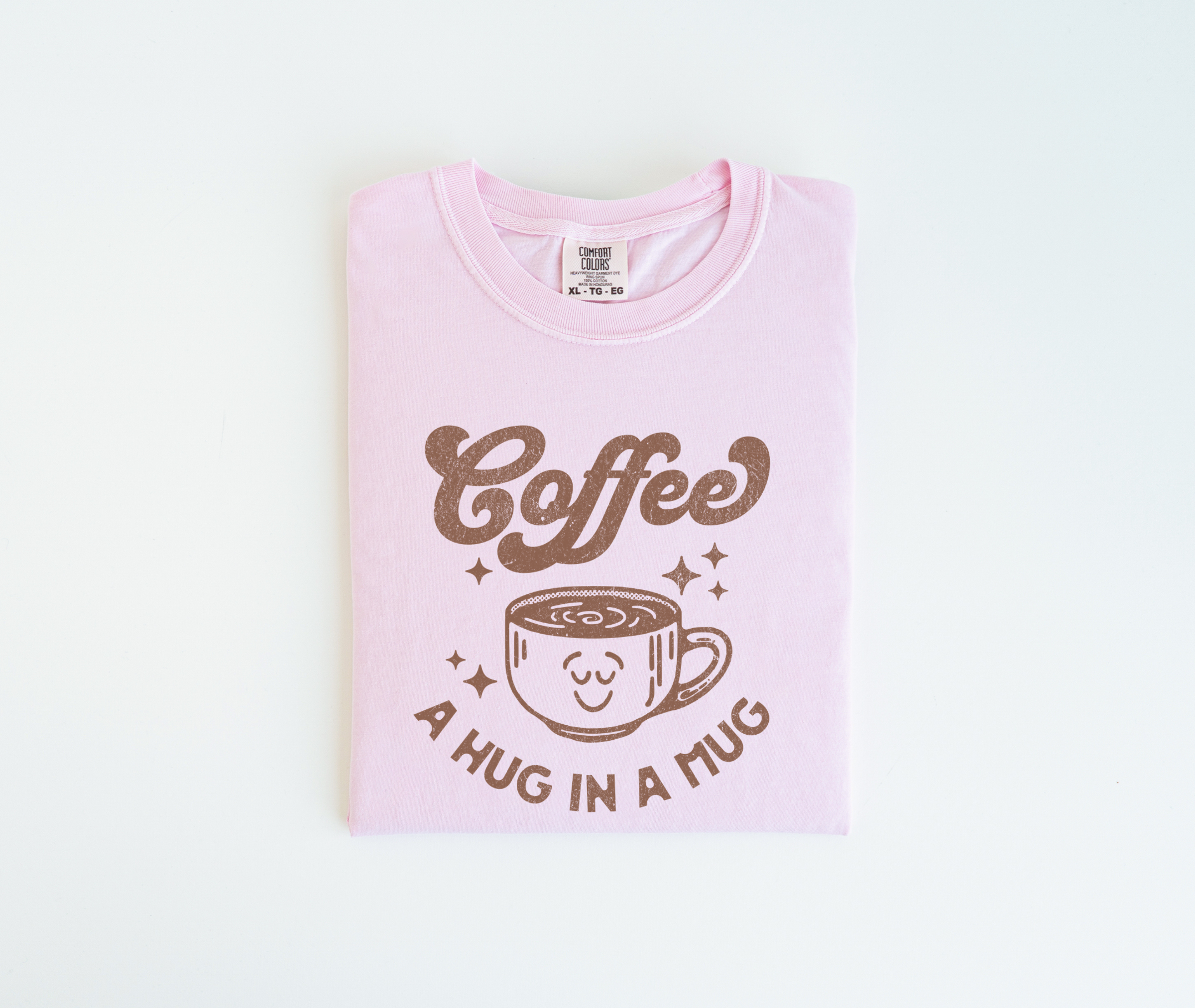 Stiles Tee Co. - Wholesale T-Shirt (Graphic) - Unisex - Graphic Tee – A Hug in a Mug – Coffee Lovers Shirt3