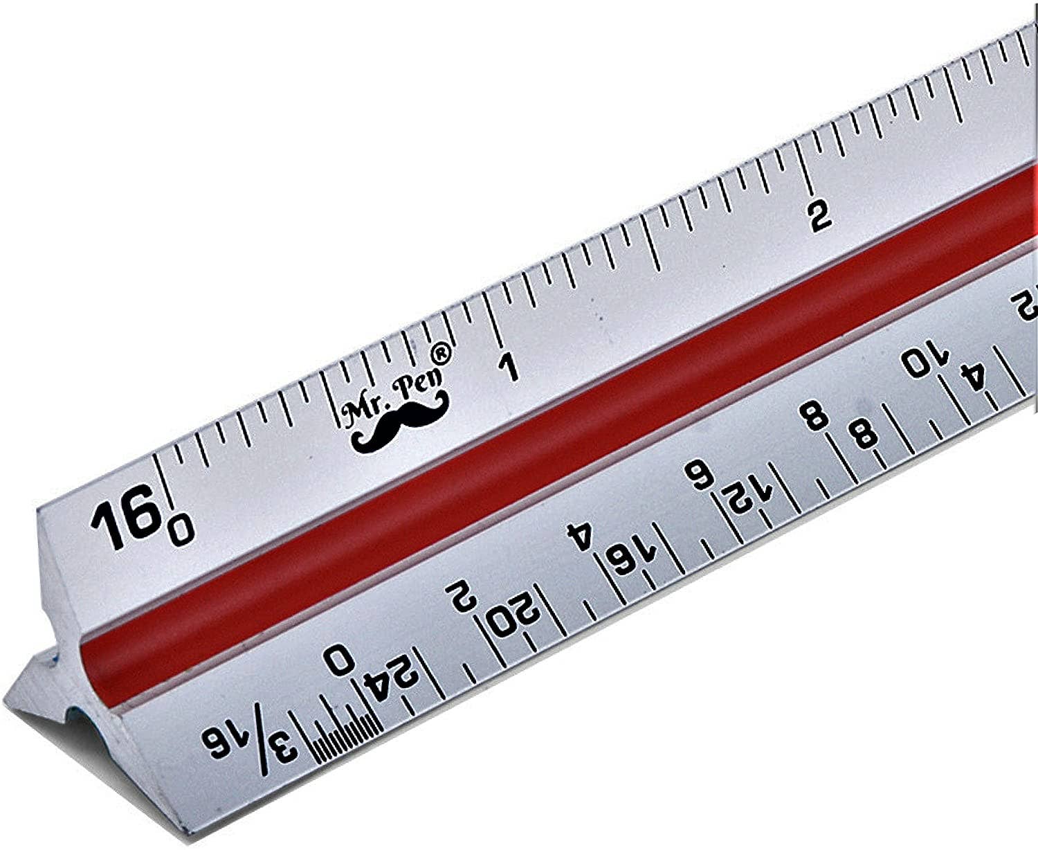 Mr. Pen- Rulers, Rulers 12 Inch, 6 Pack - Mr. Pen Store