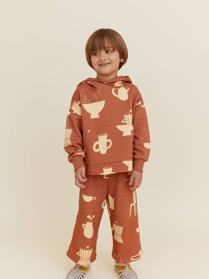 CALÇAS LARGAS DE MERCADO DE PULGAS CORTADAS por atacado de OXOX CLUB