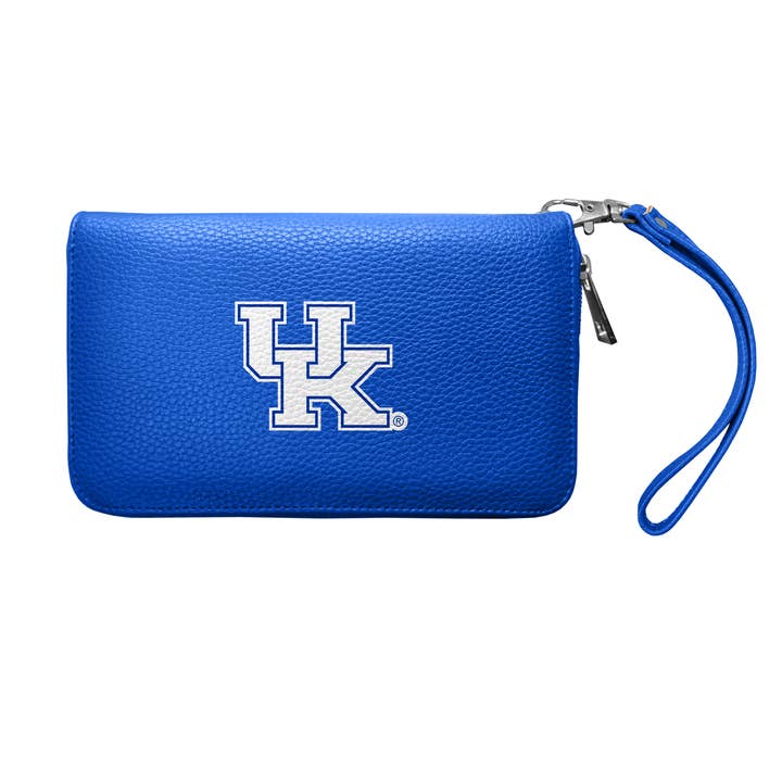 NCAA Kentucky Wildcats Zip Organizer Wallet Pebble for wholesale by Little Earth Productions