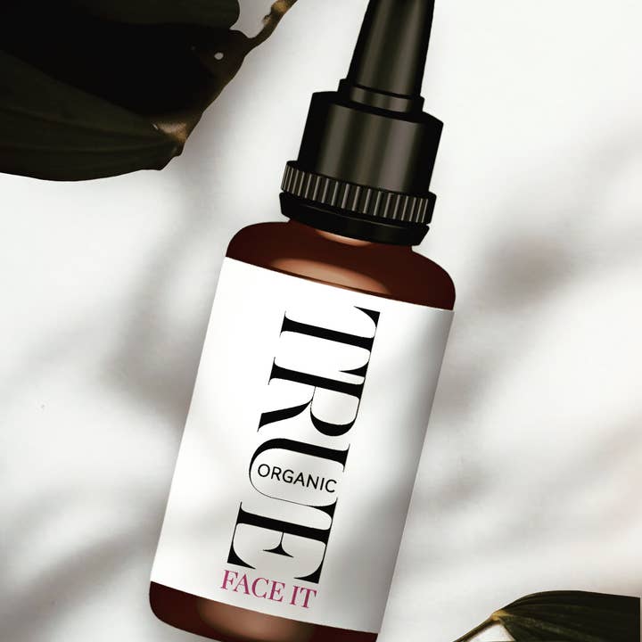 True organic of Sweden USA - Wholesale Facial Serum/Concentrate - Face It - A fast absorbing potent organic serum with a high concentration of active ingredients3