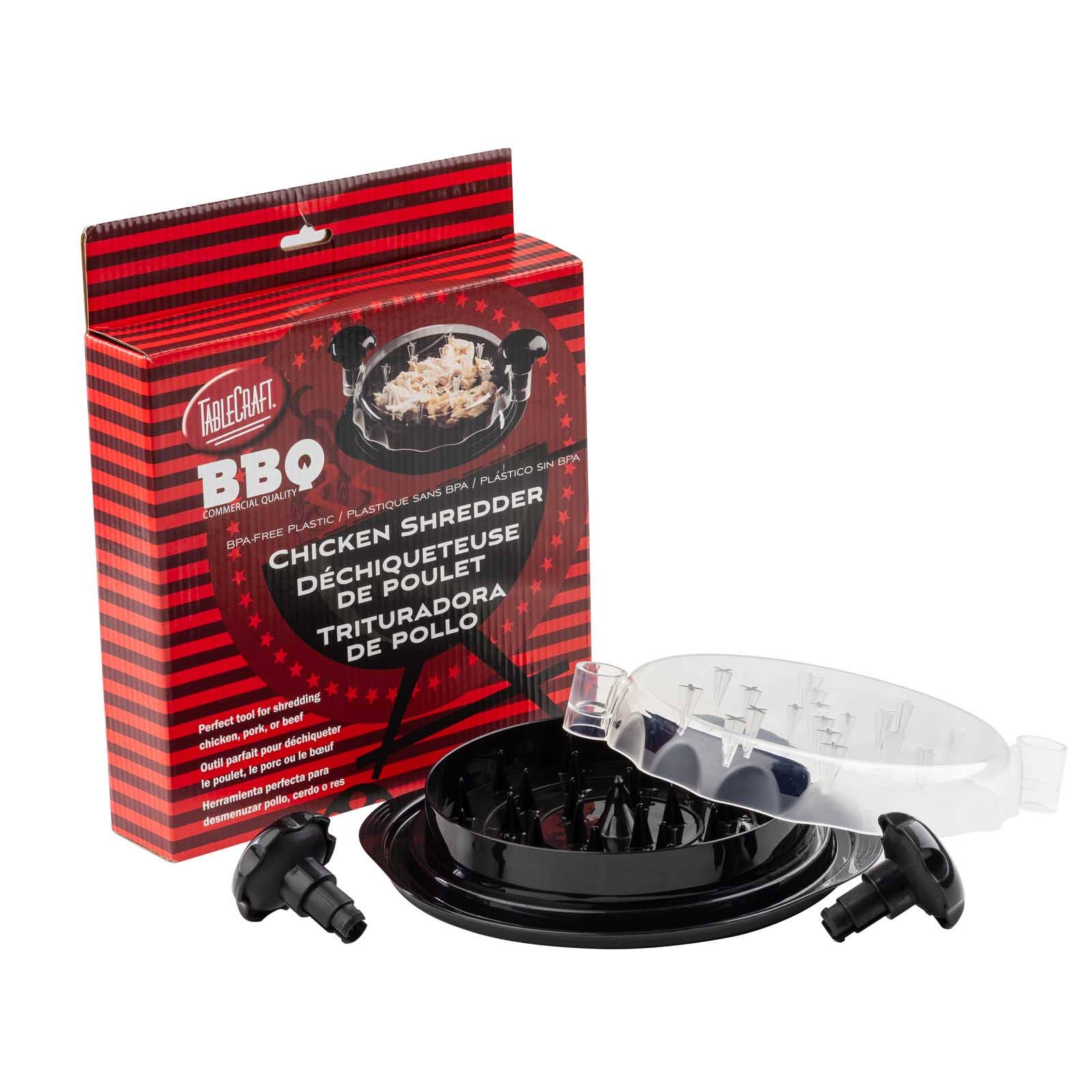 TableCraft Products Company - Wholesale Kitchen Tool/Gadget - Chicken Shredder, 11 x 9 x 3.25" , Polypropylene & ABS9