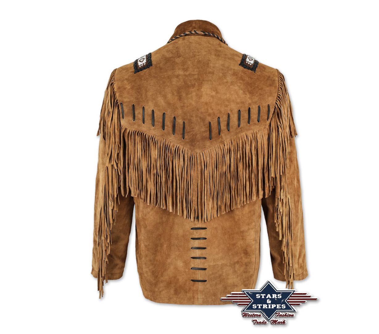 Stars & Stripes® - Wholesale Jacket - Women's - Western leather jacket - buffalo brown1