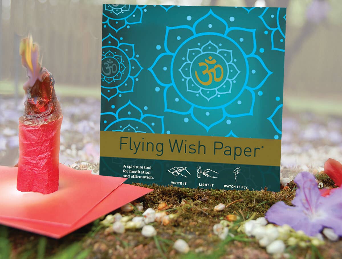 FLYING WISH PAPER ® - Wholesale Spirituele steen/kristal - GOUDEN OM, Wedstrijd; Yoga, Tarotkaarten, Metafysische Benodigdheden2