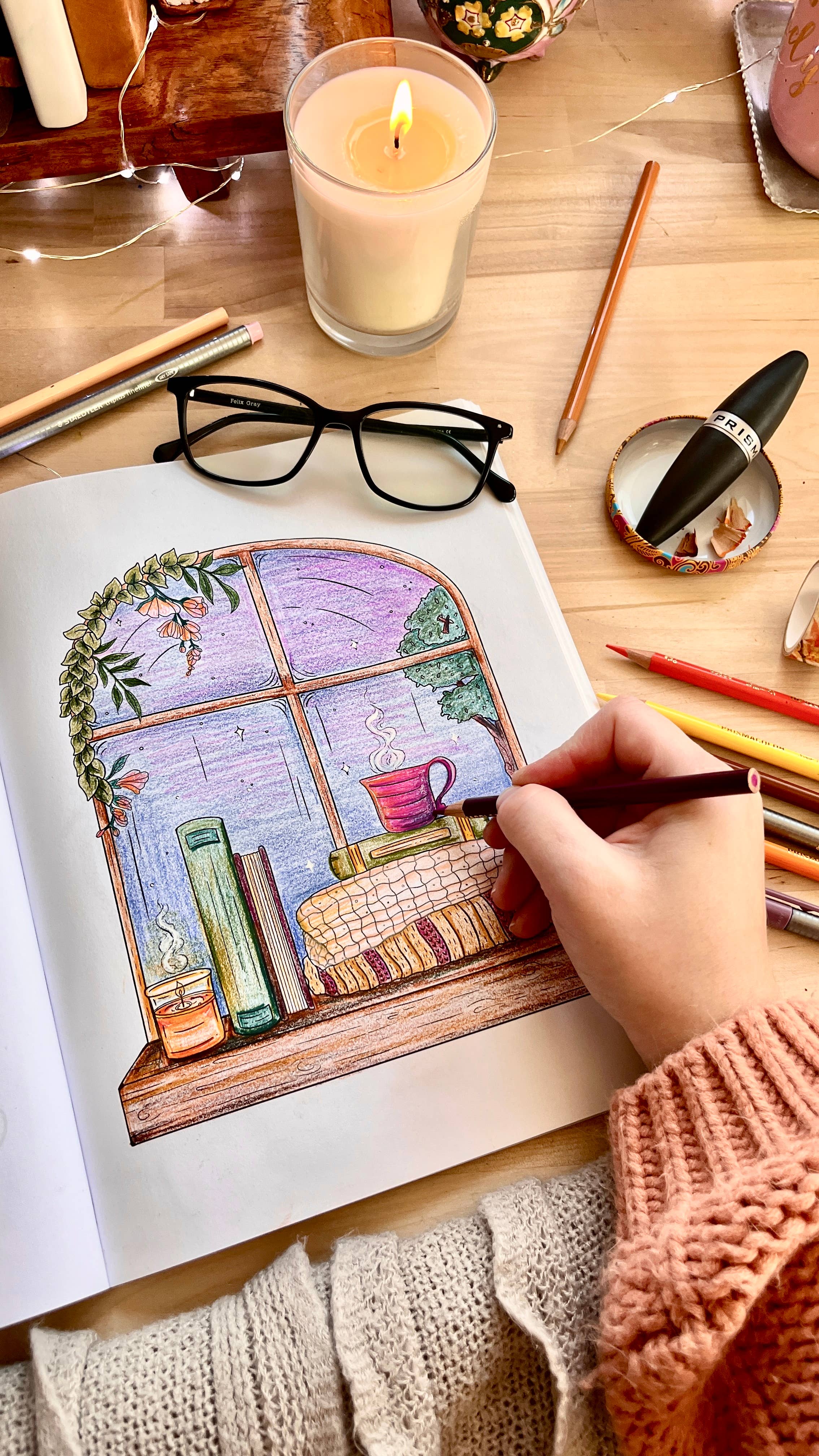 The Swimming Owl - Wholesale Coloring & Activity Book - Adult - Cozy Cottagecore Coloring Book For Adults + Teens3