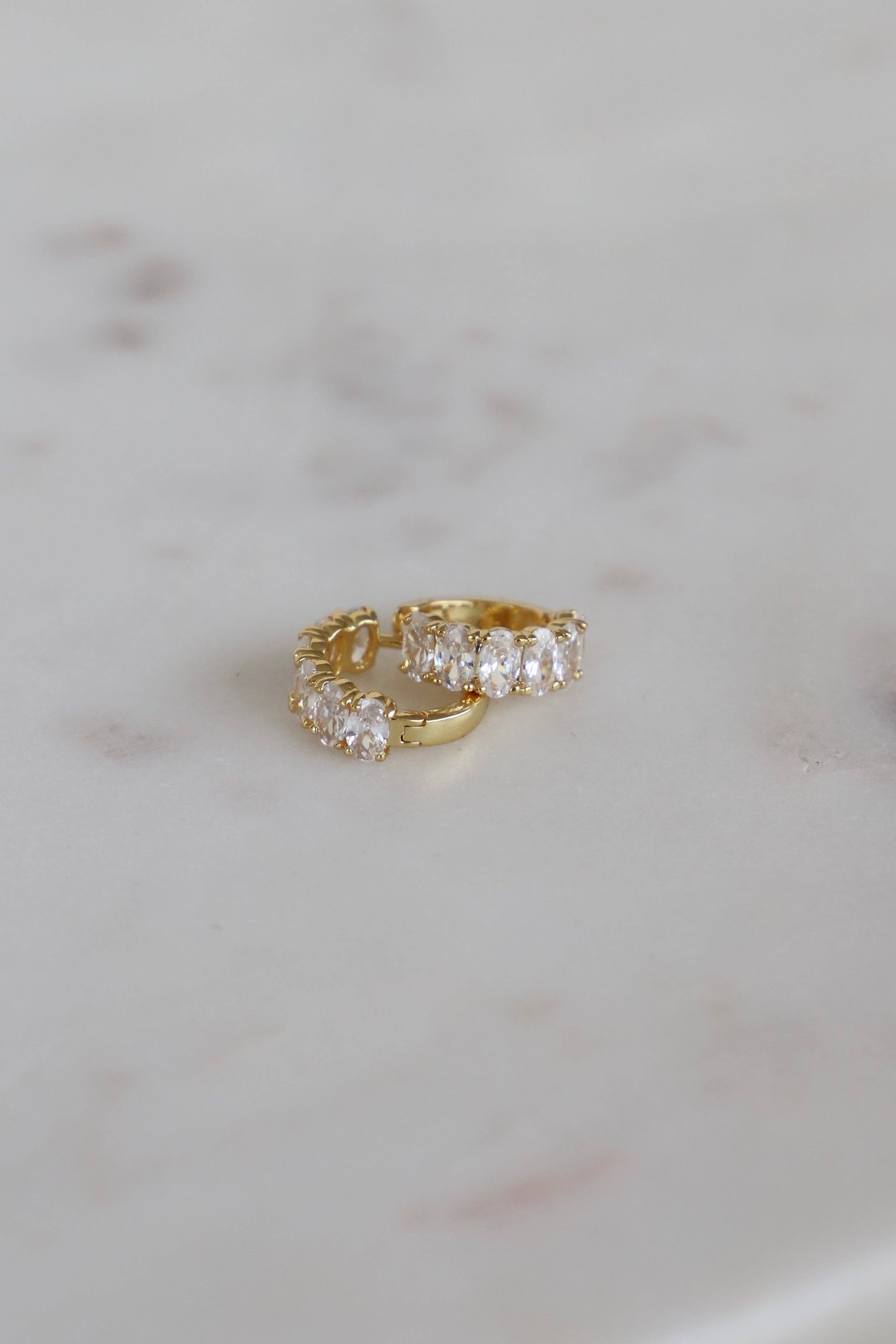 Katie Waltman Jewelry - Wholesale Huggie Earrings - CLEO HUGGIES2