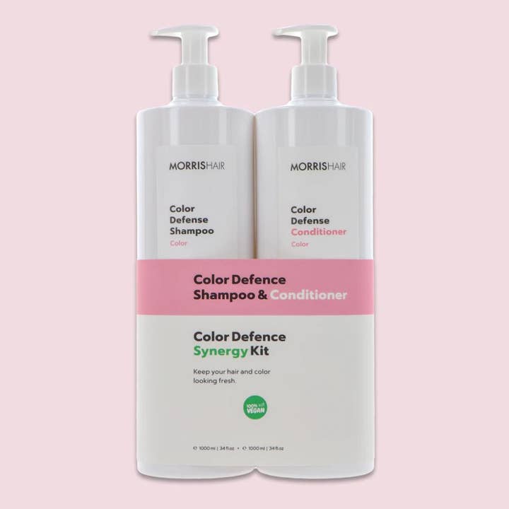 Morrishair - Wholesale Shampoo & Conditioner Set - Color Defence Synergy Kit 1000ml+1000ml1