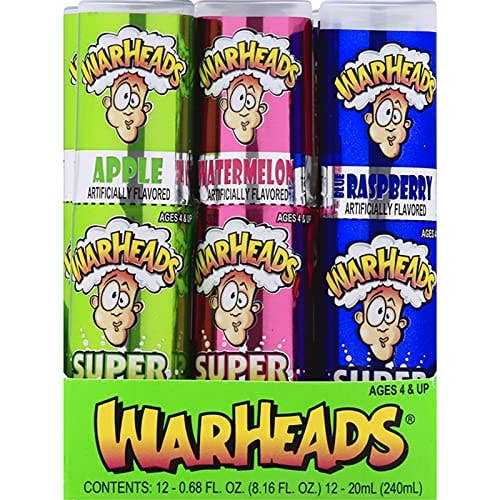 Shop The King - Wholesale Hard Candy - Warheads Sour Spray 24 Per Box1
