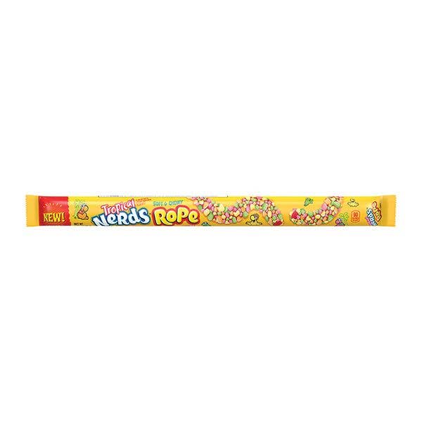 Grandpa Joe's Candy Shop - Vente Bonbons durs - Nerds Rope, bonbons aux saveurs tropicales, 24 carats