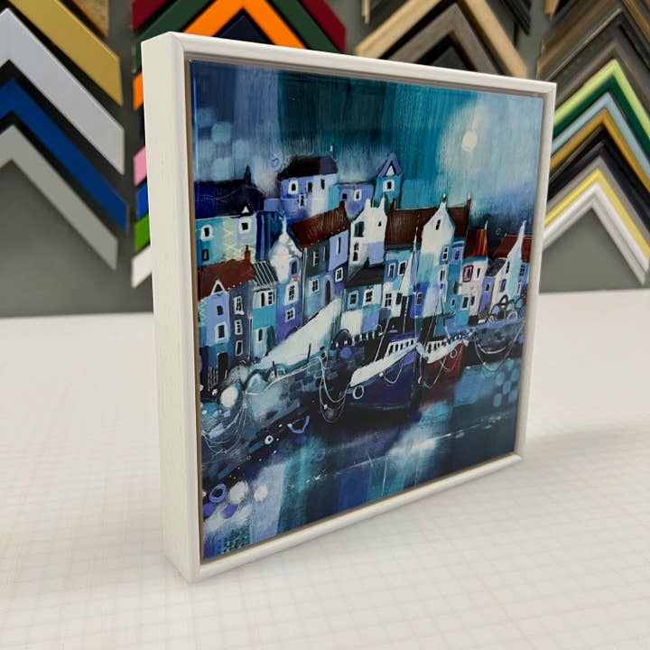 Emma S Davis Artist - Wholesale Art Print - 'Pittenweem'- Framed Ceramic Tile Art Print