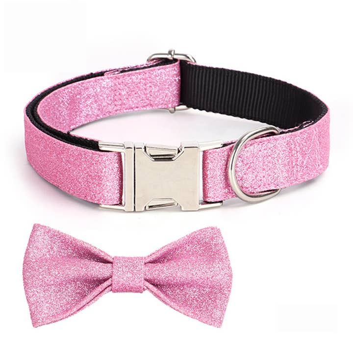 Toby Supply - Wholesale Pet Collar - Cat/Dog - Holiday Dog Collar – Cute Bow Tie Design_CWMM7586