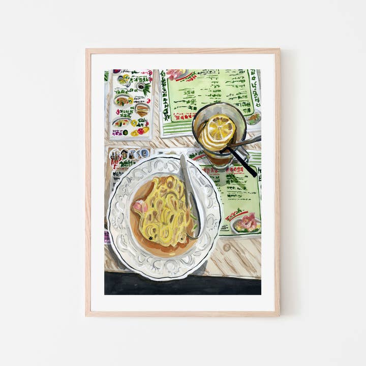 Hong Kong - Biomarrão e Estampado de Chá por atacado de Medjool Studio Art Print Shop