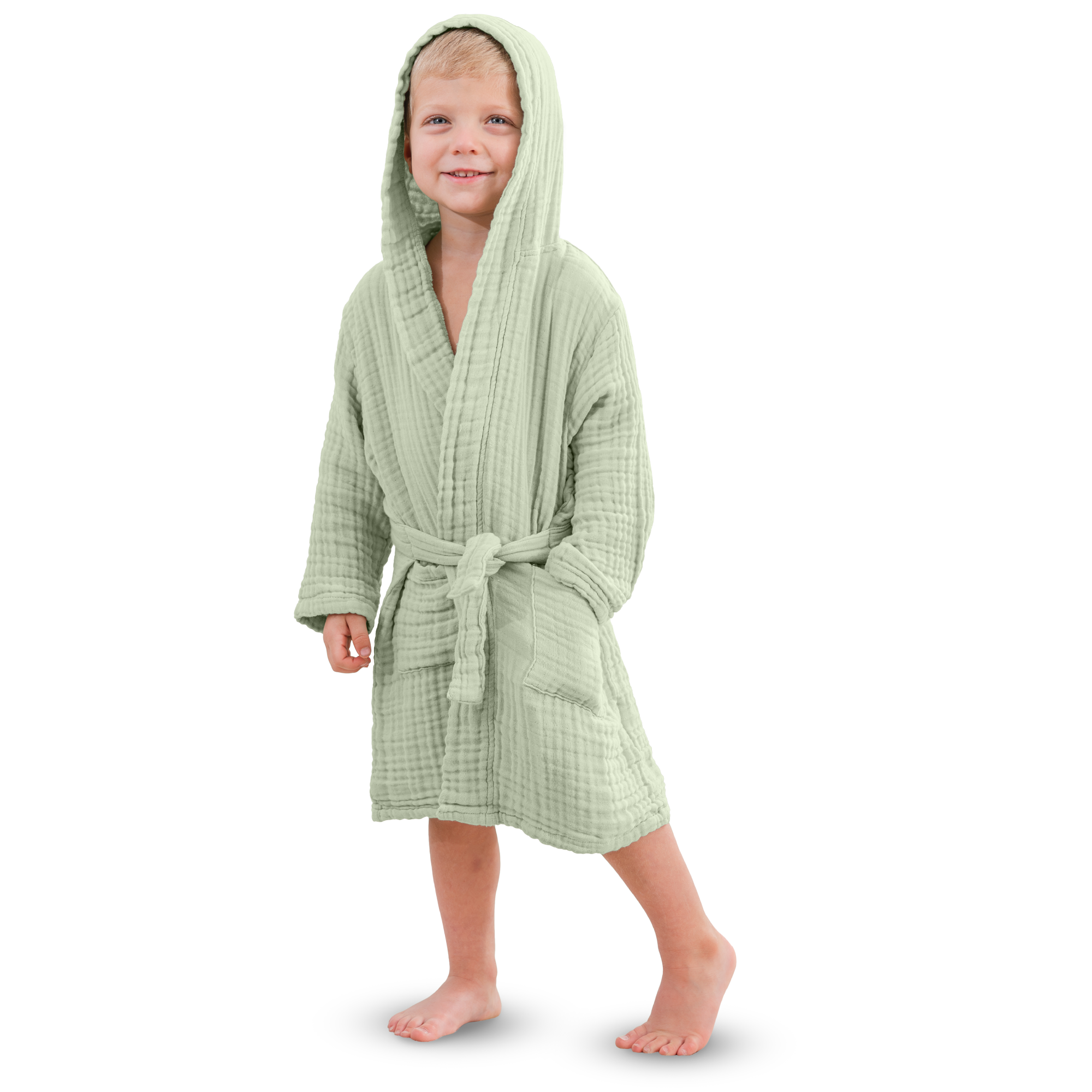 Comfy Cubs - Wholesale Robe - Kids - Muslin Bath Robe for Kids, Cotton Bathrobe by Comfy Cubs36