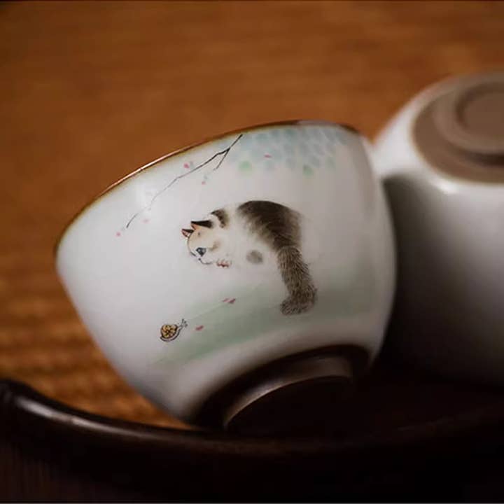 MinoCraft - Wholesale Coffee/Tea Cup - Ru porcelain master tea cup9