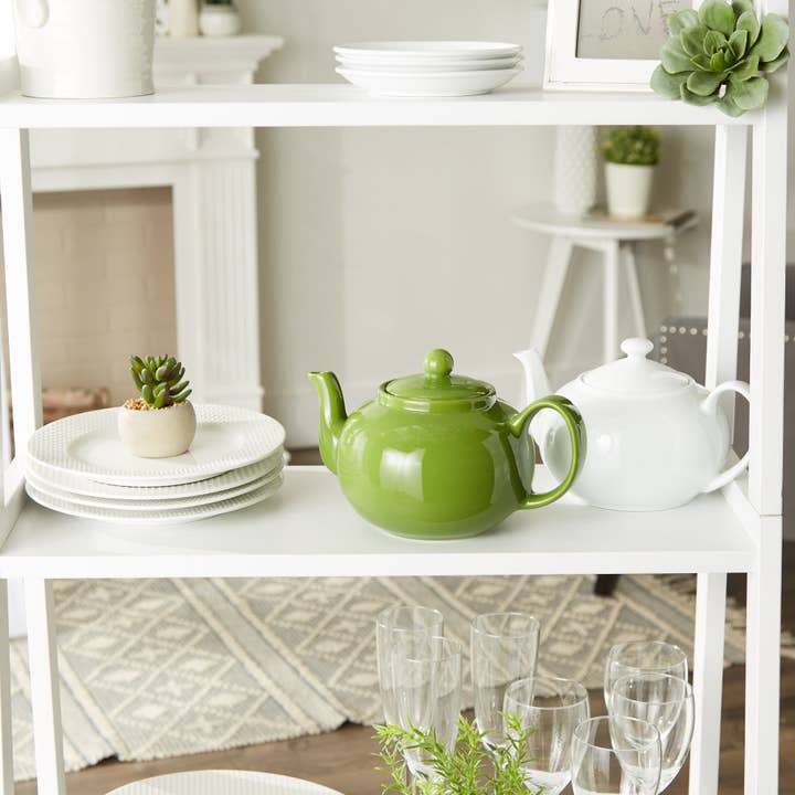 RSVP International - Wholesale Tea Pot - Stoneware Teapot - Green2
