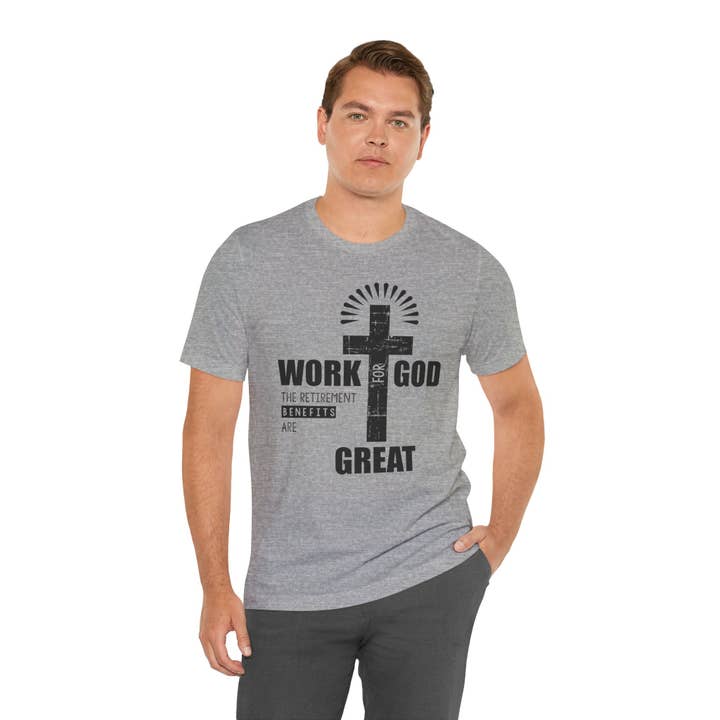 Optime Plus LLC - Wholesale T-Shirt (Graphic) - Unisex - Work for God | Christian T-shirt10