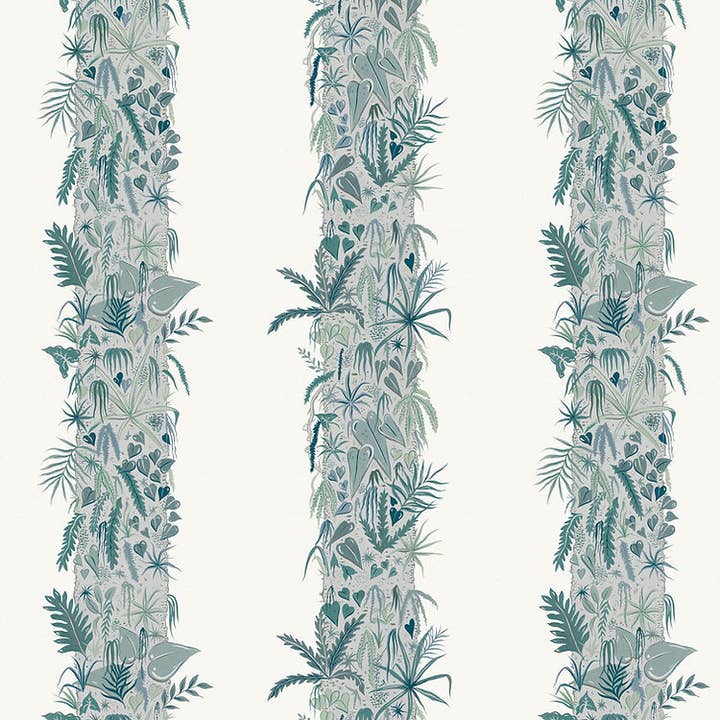 Papier peint Monte Verde en bleu pierre de lune pour la vente par Wear the Walls