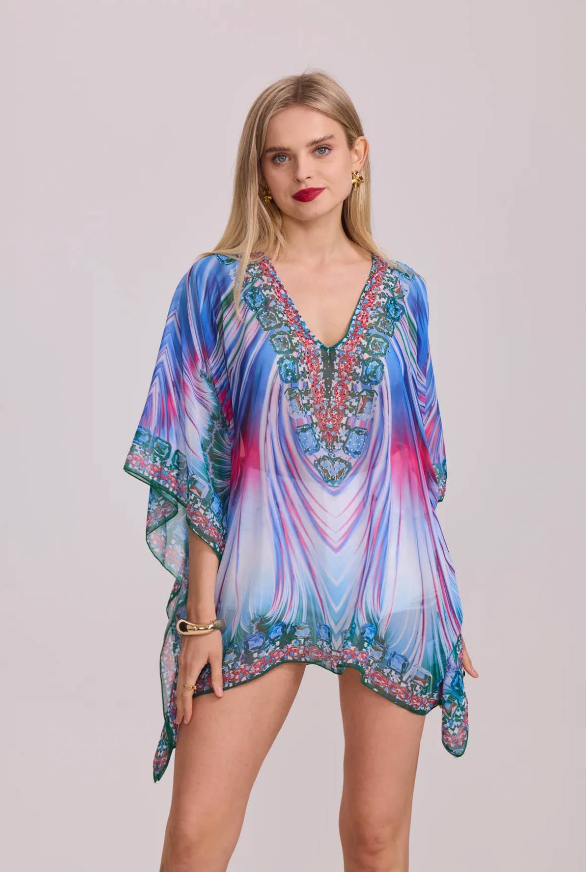 Frime – Engroshandel Kimono - Dame – Strandtop - 53610