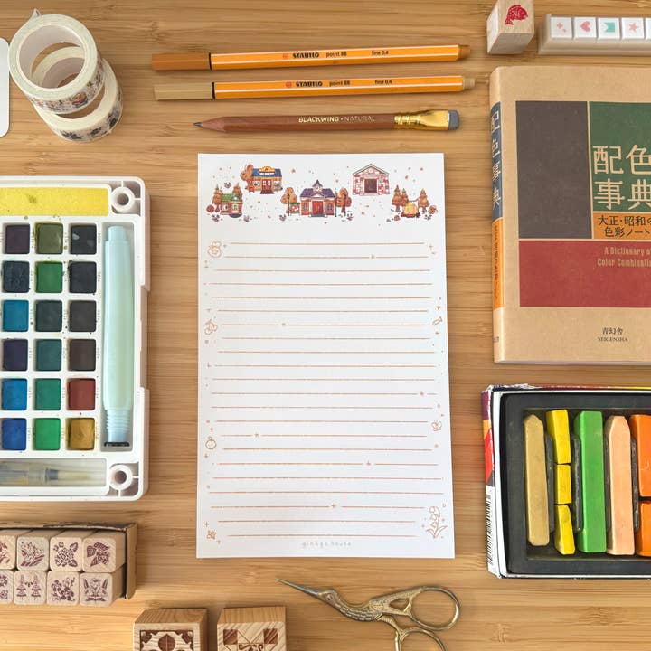 New Horizons Notepad for wholesale by ginkgo house