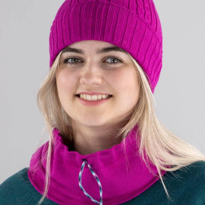 Cadenza Italy Ltd – wholesale Halsduk - Dam – 100% Merinoull Dragsko Snood6