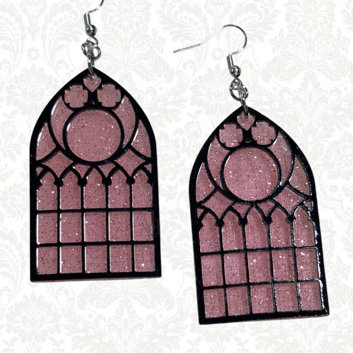 Zombie Lounge Bootique - Wholesale Dangle Earrings - Cathedral Window Earrings4