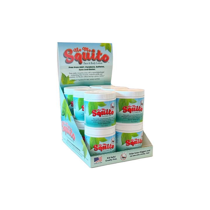 No Mo Squito - Wholesale Insect Repellent - No Mo Squito, 8oz. Jars (Case)2