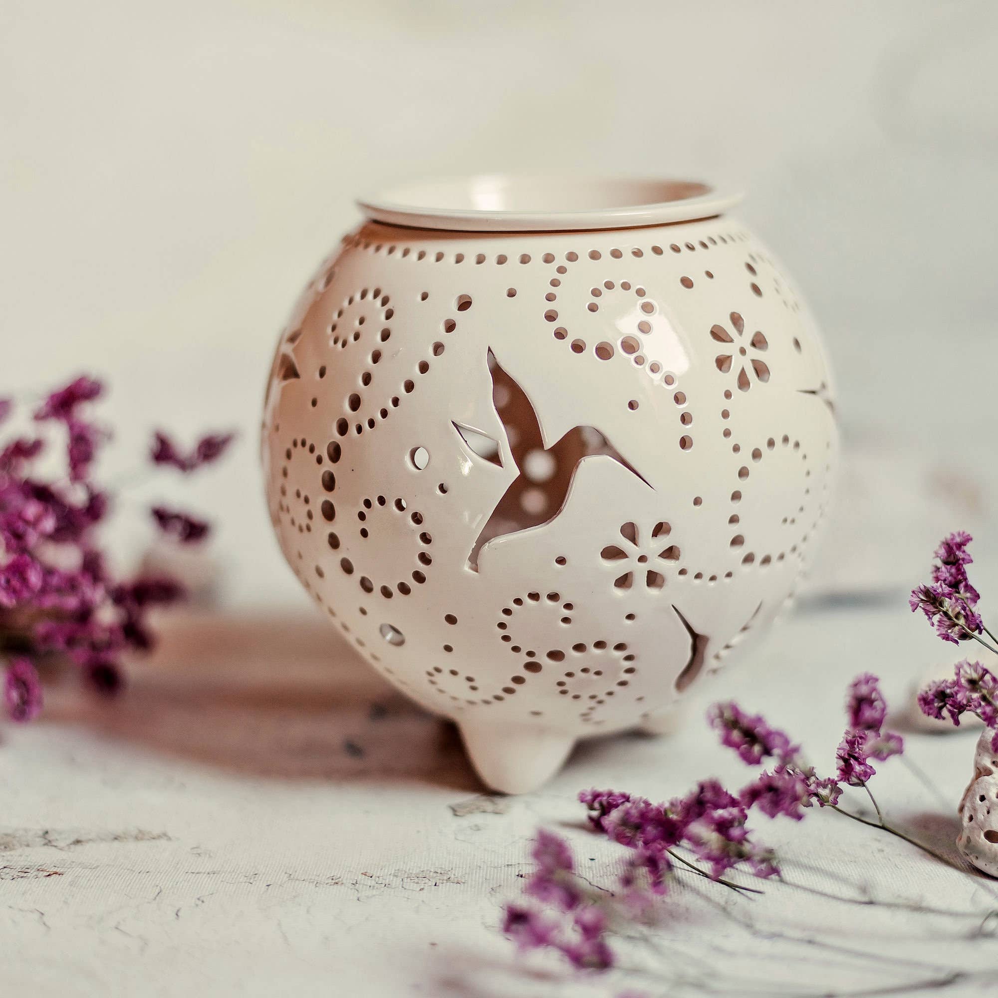 Cozy Home Ideas - Wholesale Wax Warmer - Wax melt warmer - candle holder "Hummingbirds"4