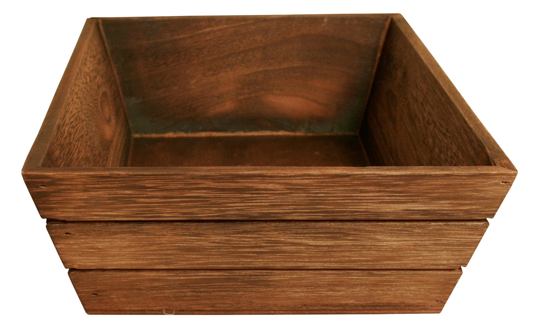 WALD IMPORTS - Wholesale Serving Tray - 12" Dark Stained Wood Grooved Serving Tray5