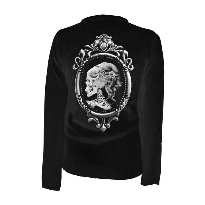 LOLITA Cameo gotisk grafisk tryckt kofta för wholesale av Pinky Star