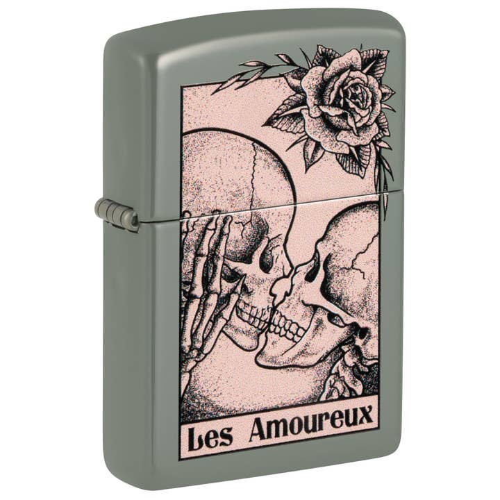 Zippo UK – wholesale Lighter – Zippo - 49843 Death Kiss Design Genuine Lighter