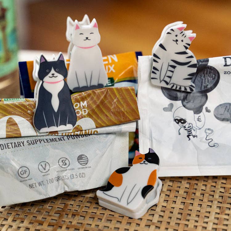 Kikkerland Design Inc - Wholesale Purse/Bag Accessory - Women's - Kitty Bag Clips2