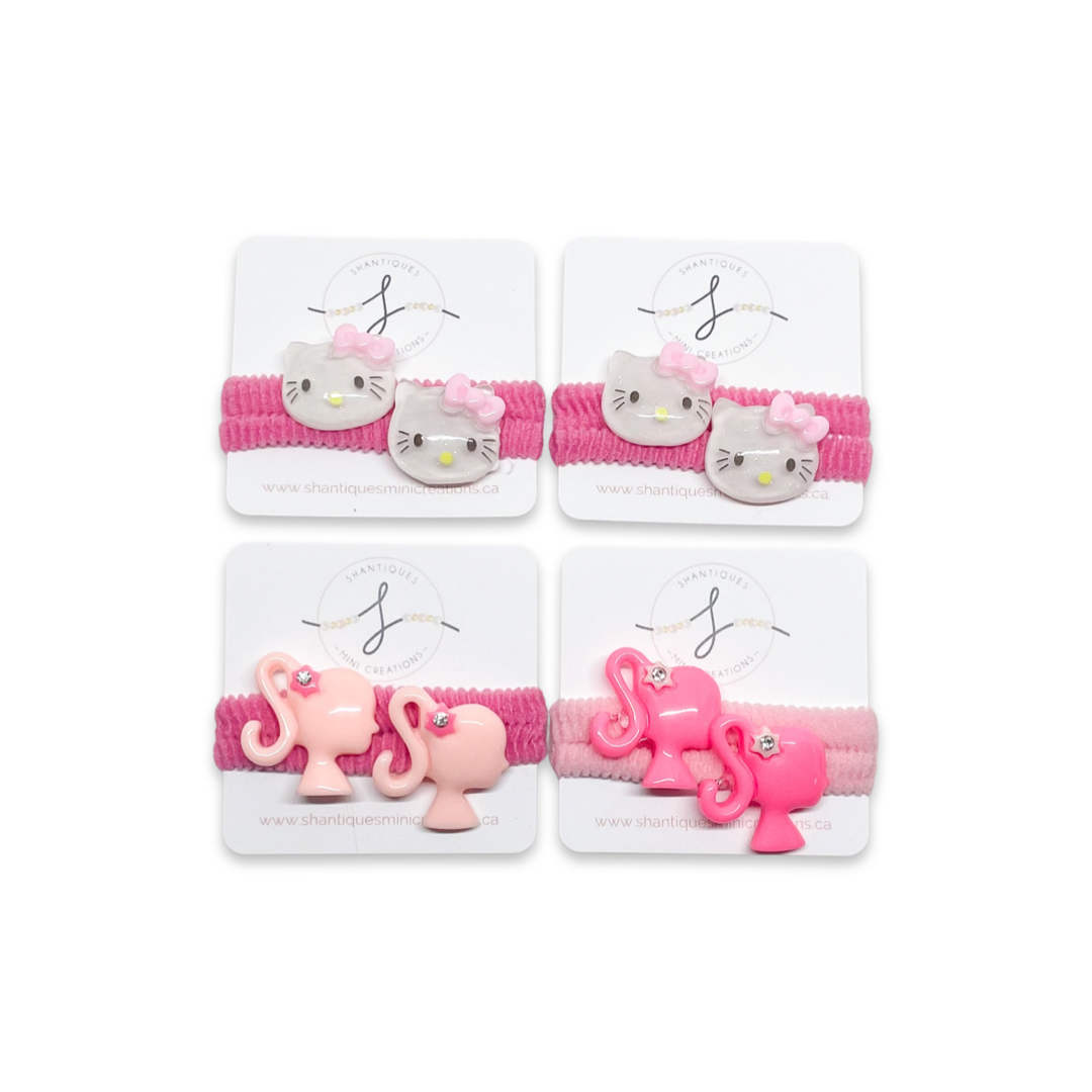 Shantiques Mini Creations - Wholesale Hair Tie - Kids - Piggy Ties - Character19